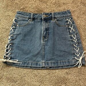 Pacsun Mini Jean Skirt
